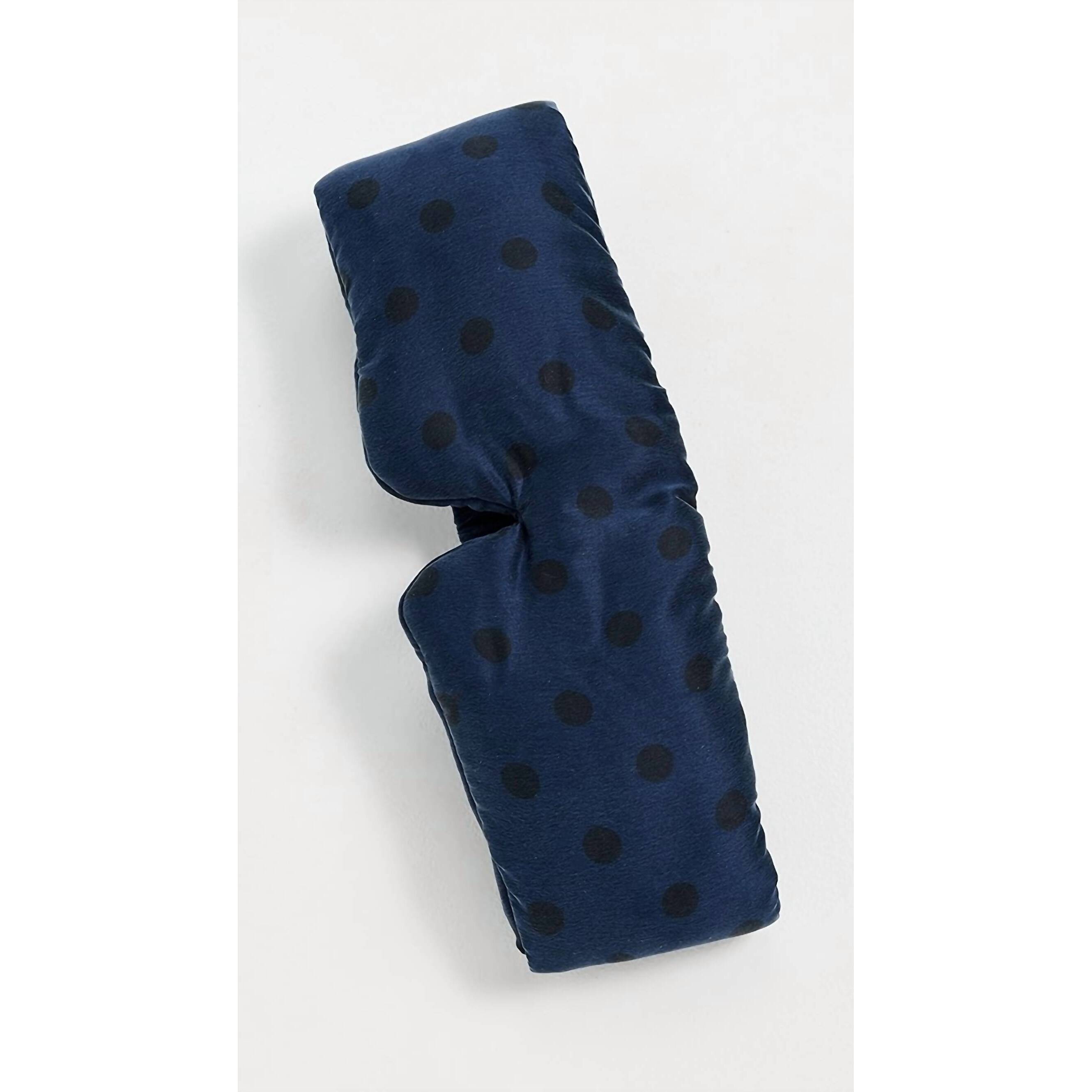 New Lunya Sleep Eye Mask In Blue Elipsis